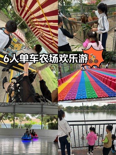 小众农场童趣多人单车游