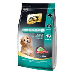 美滋元 鸡肉海藻狗粮 10kg *2件