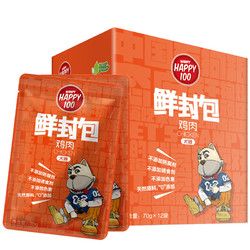 顽皮 狗狗鲜肉湿粮鲜封包 70g*12包
