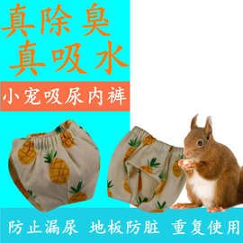 松鼠尿不湿尿片可换洗尿裤外出用品训练清洁吸水饲养小宠用品批发