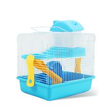 仓鼠用品 爱心宝贝 大仓鼠笼子笼具 三线布丁银狐紫仓奶茶大城堡