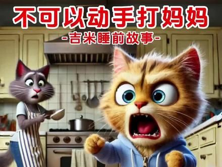 儿童睡前故事《不可以动手打妈妈》#故事 #睡前故事 #小故事 #绘本故事 #3到6岁儿童益智早教动画