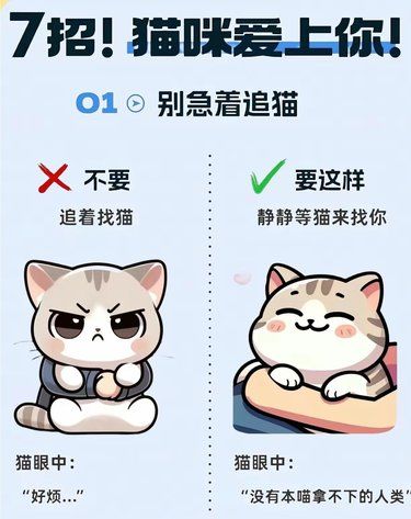 仅几招！猫咪立刻爱上你！