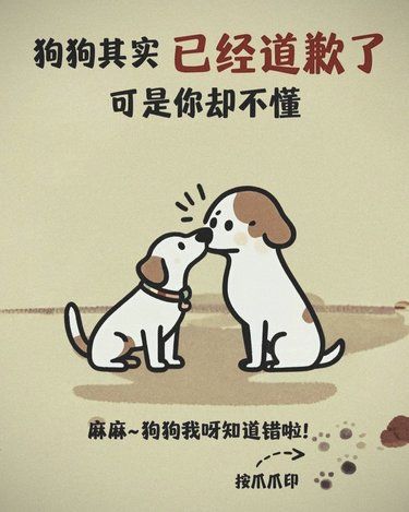 你家狗狗的道歉信号，你get到了吗？