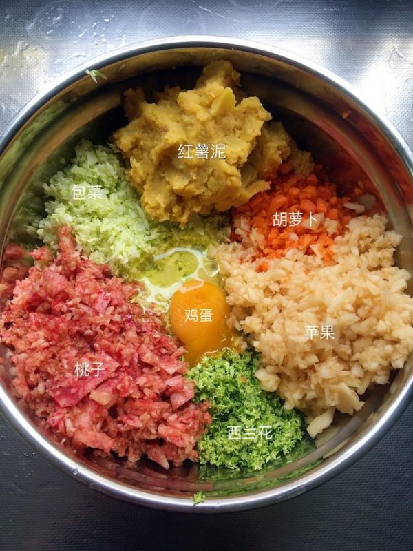 自制狗狗健康团子狗粮的做法