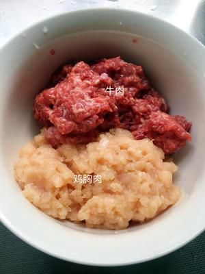 自制狗狗健康团子狗粮的做法 步骤2