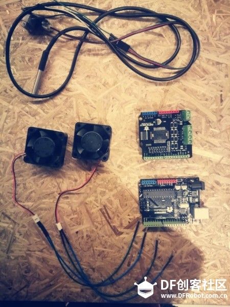 【防水 DS18B20 温度传感器套件】 DIY :鱼缸自动降温装置图1