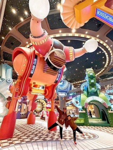 北京遛娃｜1万平机械乐园❗️儿子们玩到不回家！