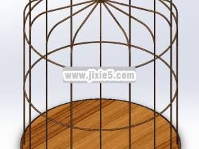 鸟笼SolidWorks设计