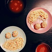 小汪食堂：宠物香菇肉丸意面的做法图解4