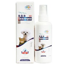 新宠之康 虱蚤清宠物除虫剂 防蜱虫跳蚤 体外驱虫杀虱 100ml *8件