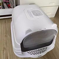 猫砂盆全封闭式超大号抽屉式猫厕所隔臭防带砂笼子幼猫屎盆防外溅