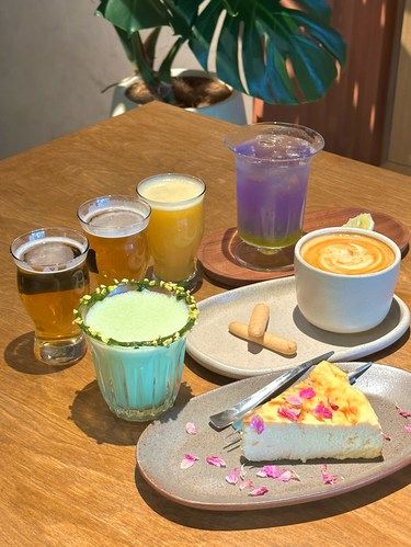 精酿配甜品，下午茶买醉石锤了…