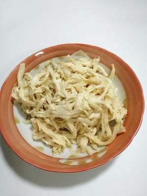 香死人的芝麻鸡肉条(狗零食)的做法 步骤4