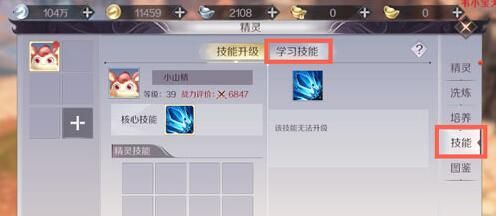完美世界手游精灵技能选什么好 完美世界手游精灵技能搭配推荐