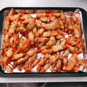 胡萝卜鸡胸肉（超简单狗狗零食）的做法 步骤5