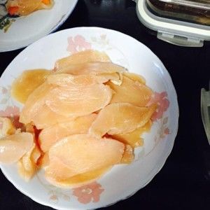 宠物狗零食(胡萝卜鸡胸肉)的做法步骤 第2步