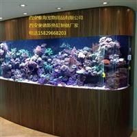 西安鱼缸定做 海水鱼缸 大型弧形缸定做专业生产厂家