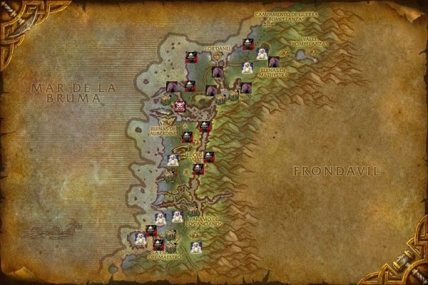 Rares en Costa Oscura – Zonas y recompensas