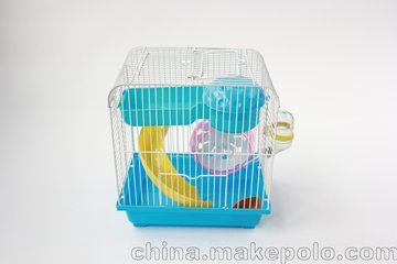 直销智豚SL-126 22.5*17*25CM仓鼠笼金丝熊小基础笼