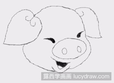 简笔画教程：教你画猪