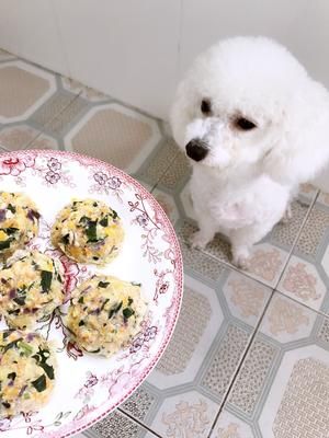 狗狗の辅食之菜团子的做法 步骤4