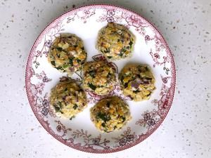 狗狗の辅食之菜团子的做法 步骤3