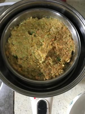狗狗辅食鸡胸肉饼的做法 步骤5