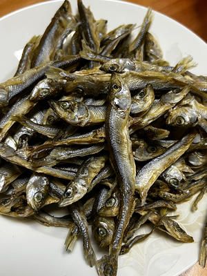 空气炸锅自制狗狗零食~多春鱼干的做法 步骤5