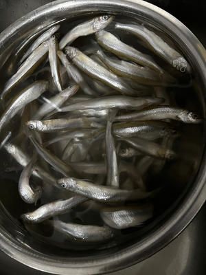空气炸锅自制狗狗零食~多春鱼干的做法 步骤2