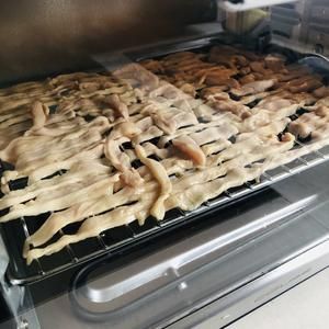 鸡胸肉干(烤箱版)狗狗宠物零食的做法 步骤3
