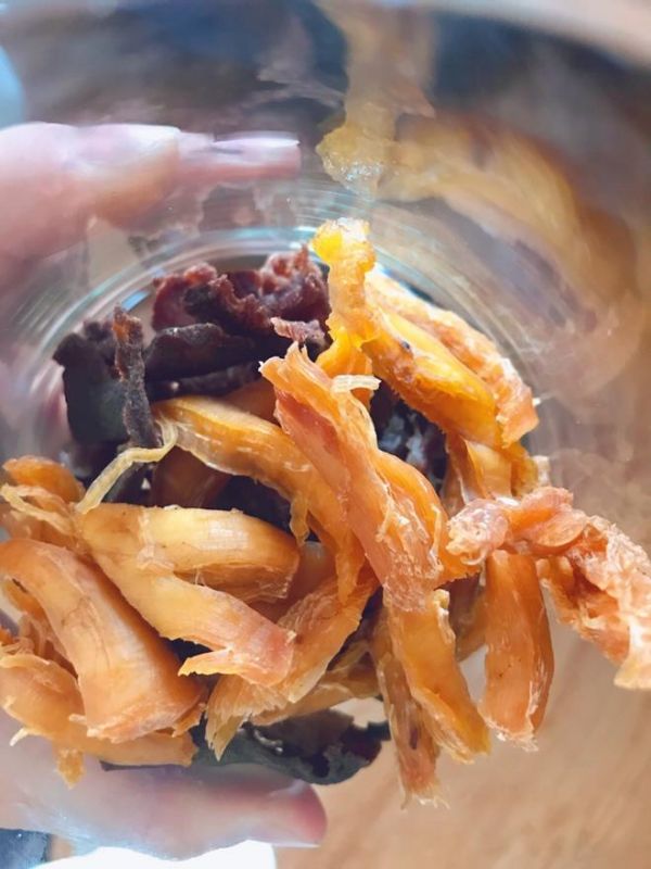 自制狗零食 (羊肉片、鸡胸肉,猪心、猪肝片)的做法