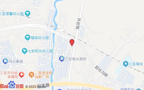 萌宠小筑宠物店位置示意图