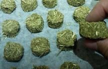 这不是给人吃的！兔子草饼！
