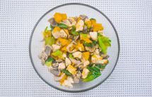 猫狗菜谱：生菜拌鸡胗