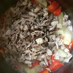 自制狗粮鸭肉罐头的做法 步骤5