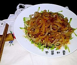 红油猪皮的做法