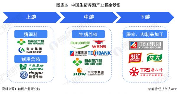 生猪养殖产业链区域热力地图:南方地区分布最为集中