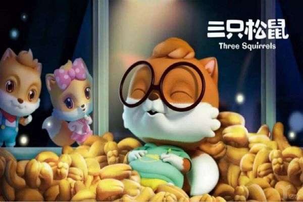 三只松鼠，零售，休闲食品,休闲食品,零售,新品牌
