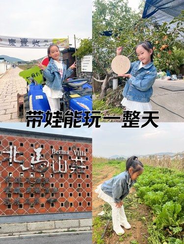 北马山庄，带娃能玩一整天