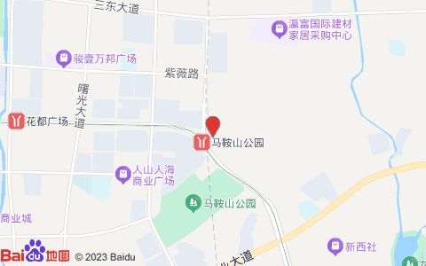 MT宠物缅因猫咖位置示意图