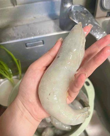 直播间买的大虾…