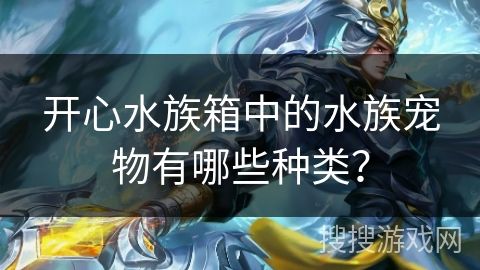 开心水族箱中的水族宠物有哪些种类？