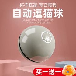 猫玩具电动逗猫球自动智能球小猫玩具网红自嗨可充电狗狗猫咪用品