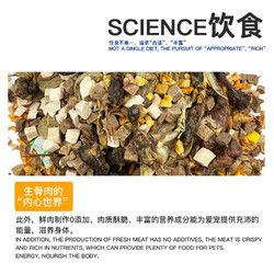 HEBIAN 盒边 宠物零食犬猫冻干 （三文鱼50g+鸡肉60g+生骨肉70g）