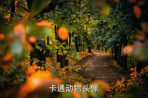 卡通动物头像