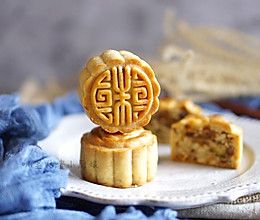 新派五仁月饼-豪华坚果自制馅料版的做法