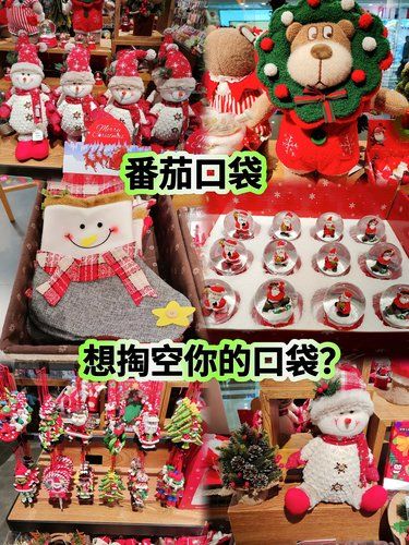 番茄口袋，圣诞节前逛一次，不会空手出来‼️