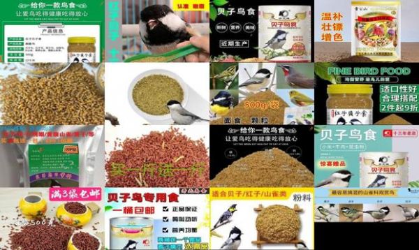 贝子鸟饲料的配制方法