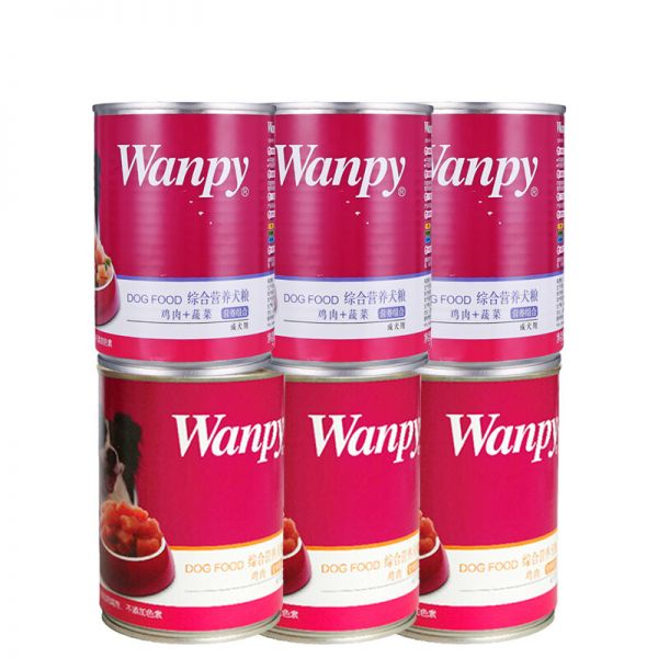 顽皮（wanpy） 宠物犬用零食狗零食 狗狗狗湿粮